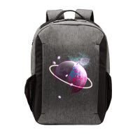 Apple Nebula Space Planet Vector Backpack