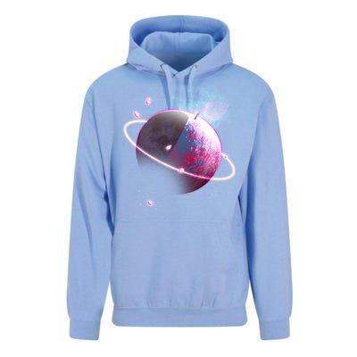 Apple Nebula Space Planet Unisex Surf Hoodie