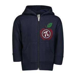 Apple Pi Toddler Zip Fleece Hoodie