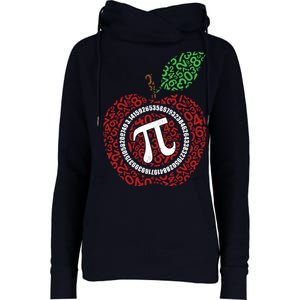 Apple Pi Womens Funnel Neck Pullover Hood