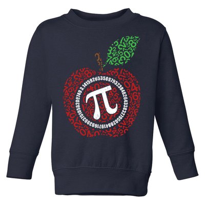 Apple Pi Toddler Sweatshirt