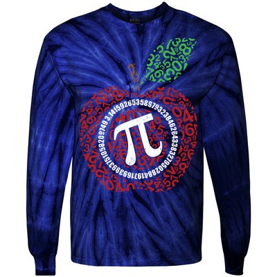 Apple Pi Tie-Dye Long Sleeve Shirt