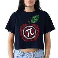 Apple Pi Crop Top