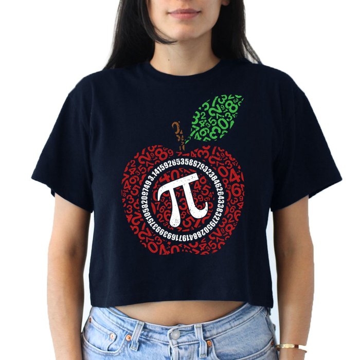Apple Pi Crop Top