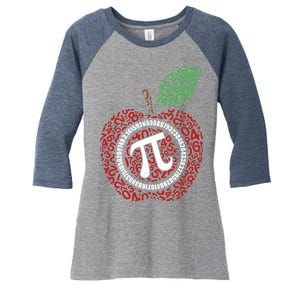 Apple Pi Women's Tri-Blend 3/4-Sleeve Raglan Shirt