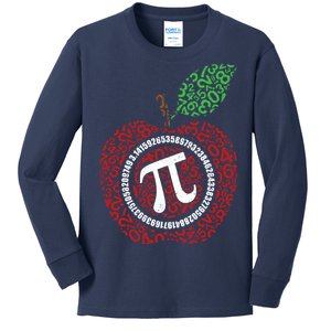 Apple Pi Kids Long Sleeve Shirt