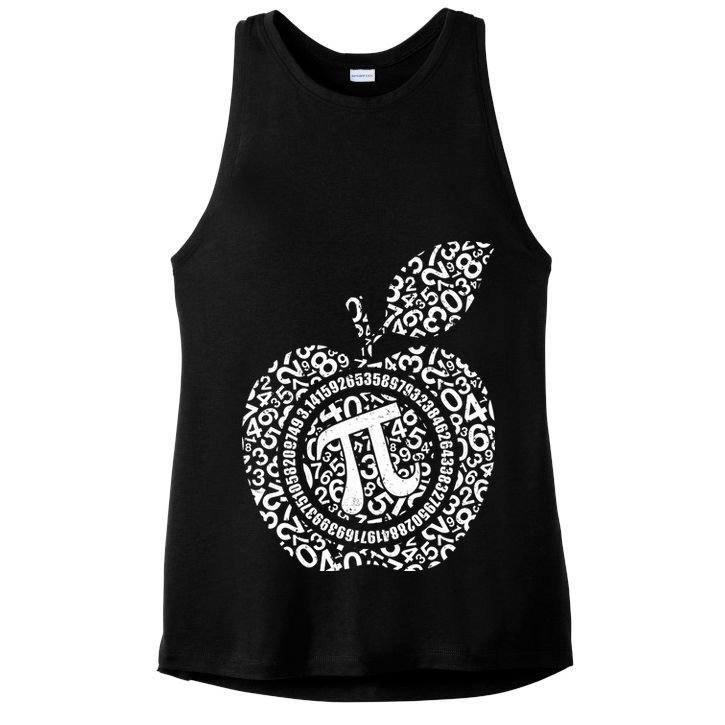 Apple Pi 3.14 Math Ladies PosiCharge Tri-Blend Wicking Tank