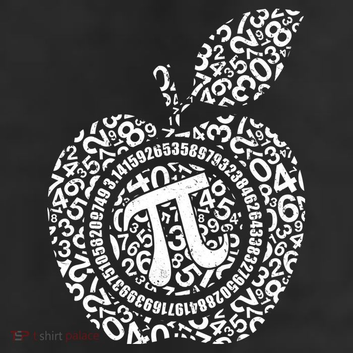 Apple Pi 3.14 Math 11oz C Handle Ceramic Mug