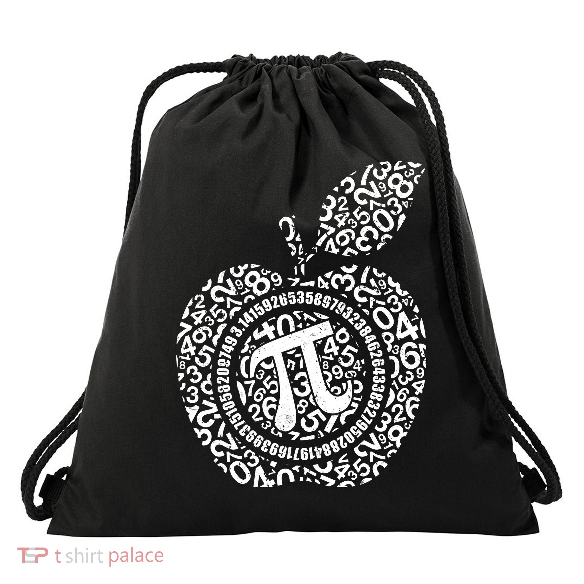 Apple Pi 3.14 Math Drawstring Bag