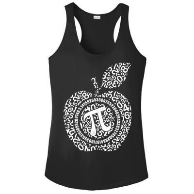 Apple Pi 3.14 Math Ladies PosiCharge Competitor Racerback Tank