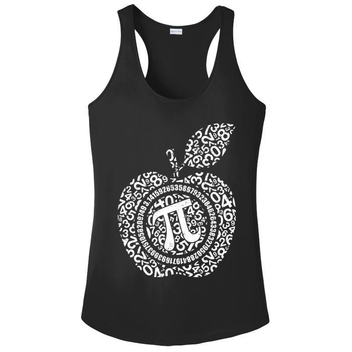 Apple Pi 3.14 Math Ladies PosiCharge Competitor Racerback Tank