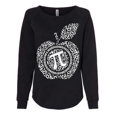 Apple Pi 3.14 Math Womens California Wash Sweatshirt