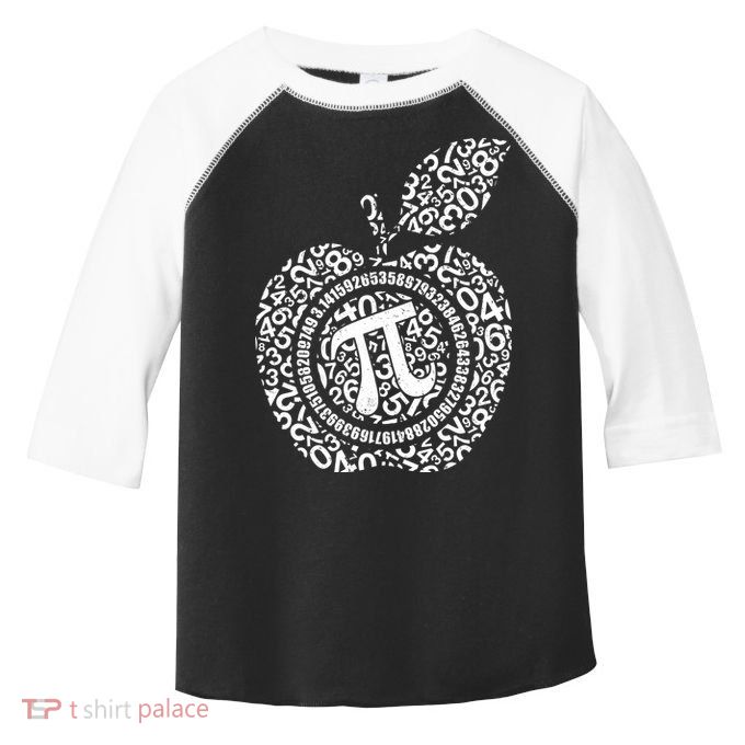 Apple Pi 3.14 Math Toddler Fine Jersey T-Shirt