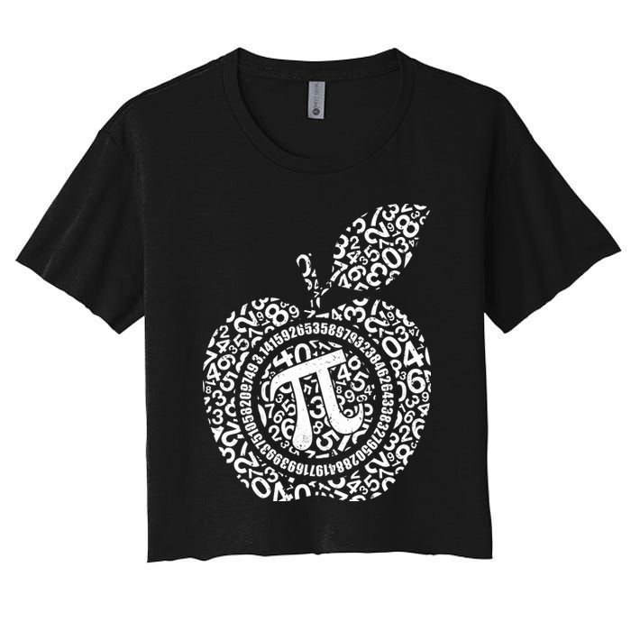 Apple Pi 3.14 Math Crop Top