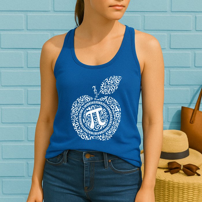 Apple Pi 3.14 Math Womens Tank Top