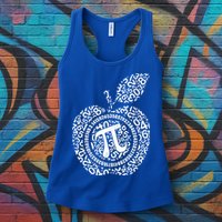Apple Pi 3.14 Math Womens Tank Top