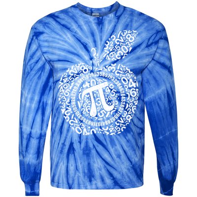 Apple Pi 3.14 Math Tie-Dye Long Sleeve Shirt