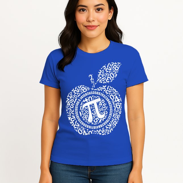 Apple Pi 3.14 Math Womens T-Shirt