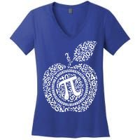 Apple Pi 3.14 Math Women's V-Neck T-Shirt