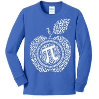 Apple Pi 3.14 Math Kids Long Sleeve Shirt