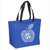Apple Pi 3.14 Math Zip Tote Bag