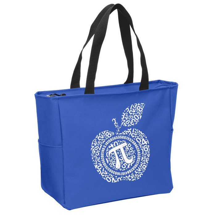 Apple Pi 3.14 Math Zip Tote Bag