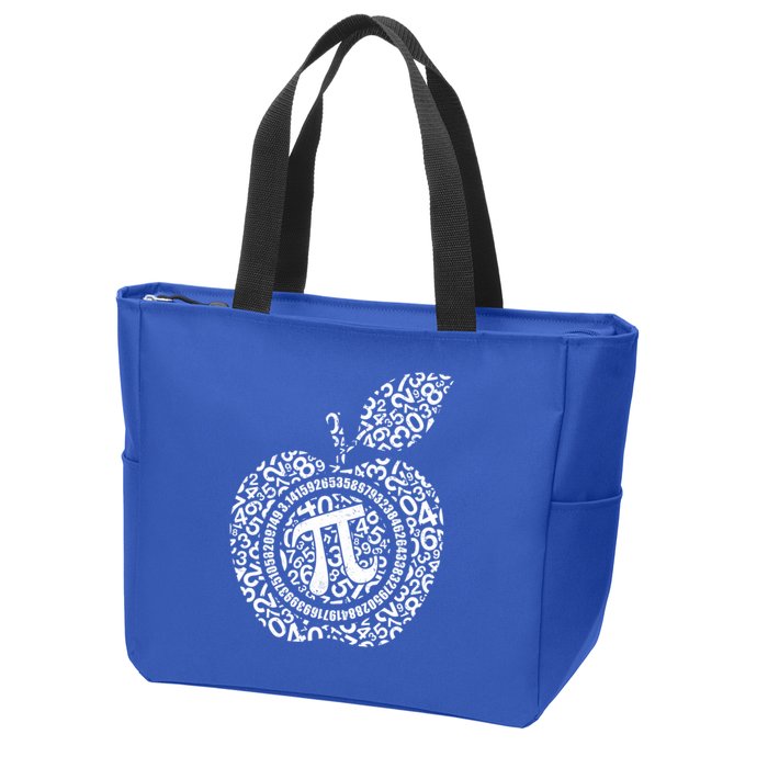 Apple Pi 3.14 Math Zip Tote Bag