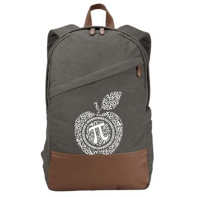 Apple Pi 3.14 Math Cotton Canvas Backpack