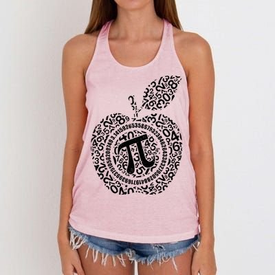 Apple Pi 3.14 Math Women's Knotted Racerback Tank