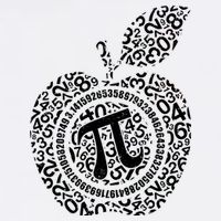 Apple Pi 3.14 Math Garment-Dyed Sweatshirt