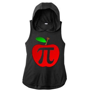 Apple Pi Pie 3.14 Ladies PosiCharge Tri-Blend Wicking Draft Hoodie Tank