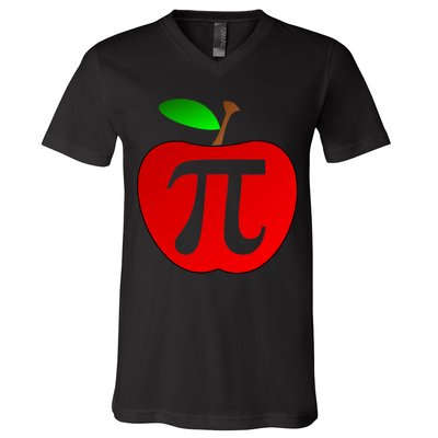 Apple Pi Pie 3.14 V-Neck T-Shirt