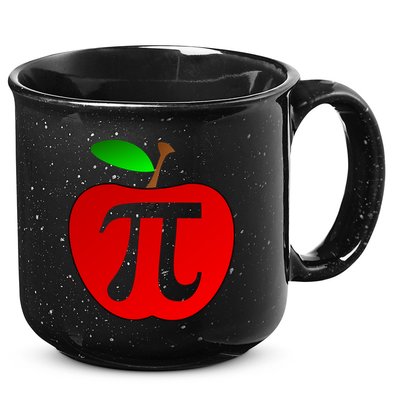 Apple Pi Pie 3.14 15oz Campfire Ceramic Mug