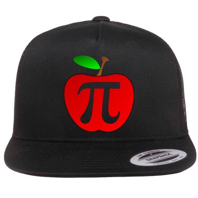 Apple Pi Pie 3.14 Flat Bill Trucker Hat