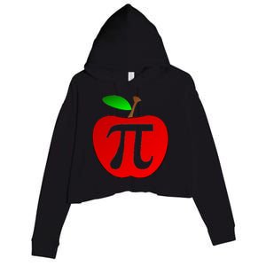 Apple Pi Pie 3.14 Crop Fleece Hoodie