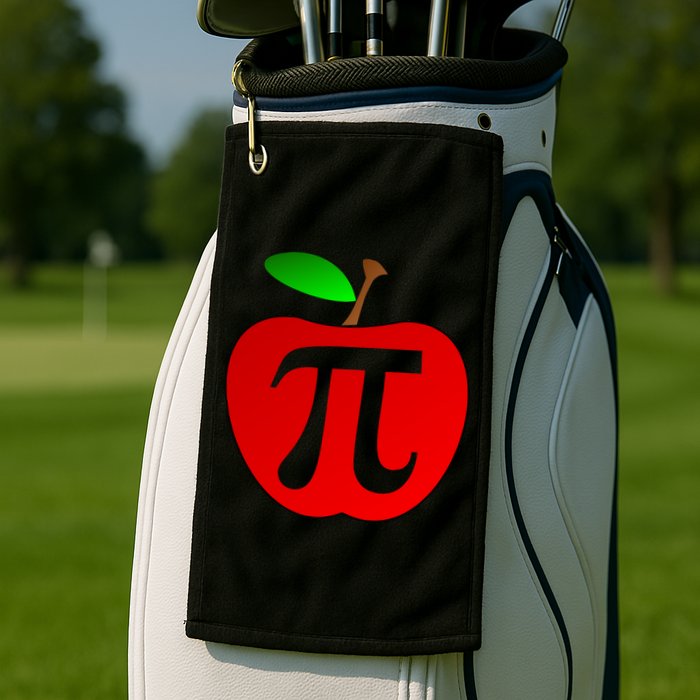 Apple Pi Pie 3.14 Golf Towel