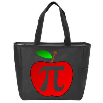 Apple Pi Pie 3.14 Zip Tote Bag