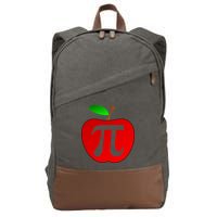 Apple Pi Pie 3.14 Cotton Canvas Backpack