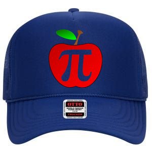 Apple Pi Pie 3.14 High Crown Mesh Back Trucker Hat