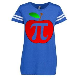 Apple Pi Pie 3.14 Enza Ladies Jersey Football T-Shirt