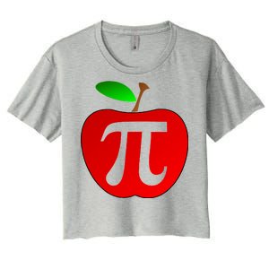 Apple Pi Pie 3.14 Women's Crop Top Tee