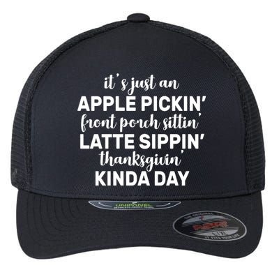 Apple Picking Season Flexfit Unipanel Trucker Cap