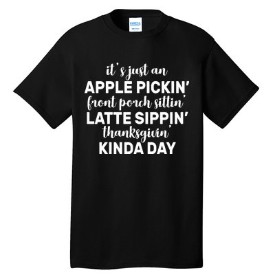 Apple Picking Season Tall T-Shirt