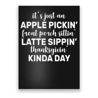 Apple Picking Season Poster