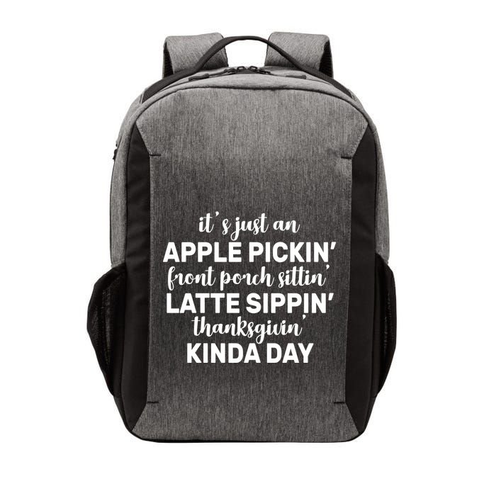 Apple Picking Season Vector Backpack