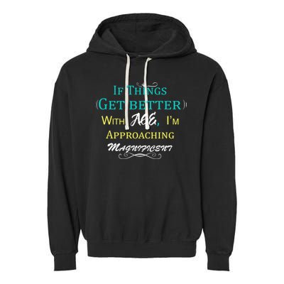 Approaching Magnificent Garment-Dyed Fleece Hoodie