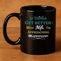 Approaching Magnificent 11oz C Handle Ceramic Mug