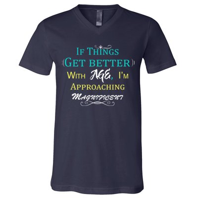Approaching Magnificent V-Neck T-Shirt