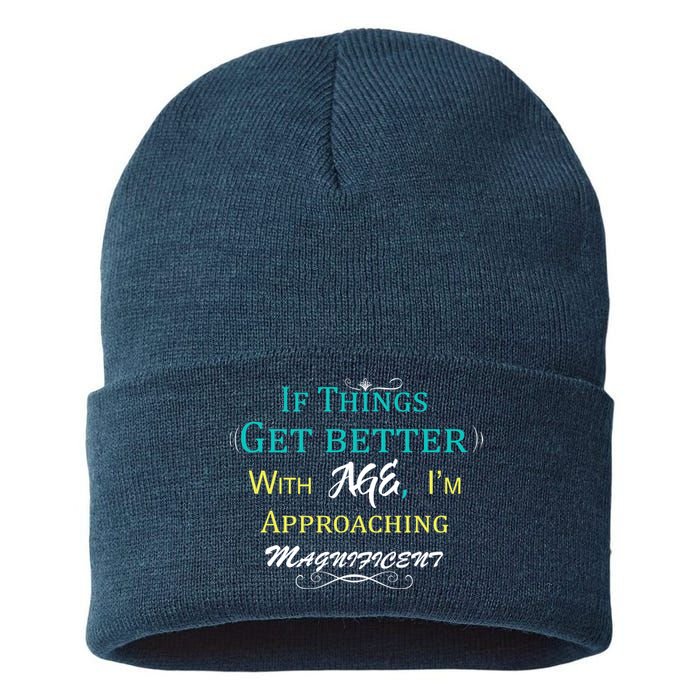 Approaching Magnificent Sustainable Knit Beanie