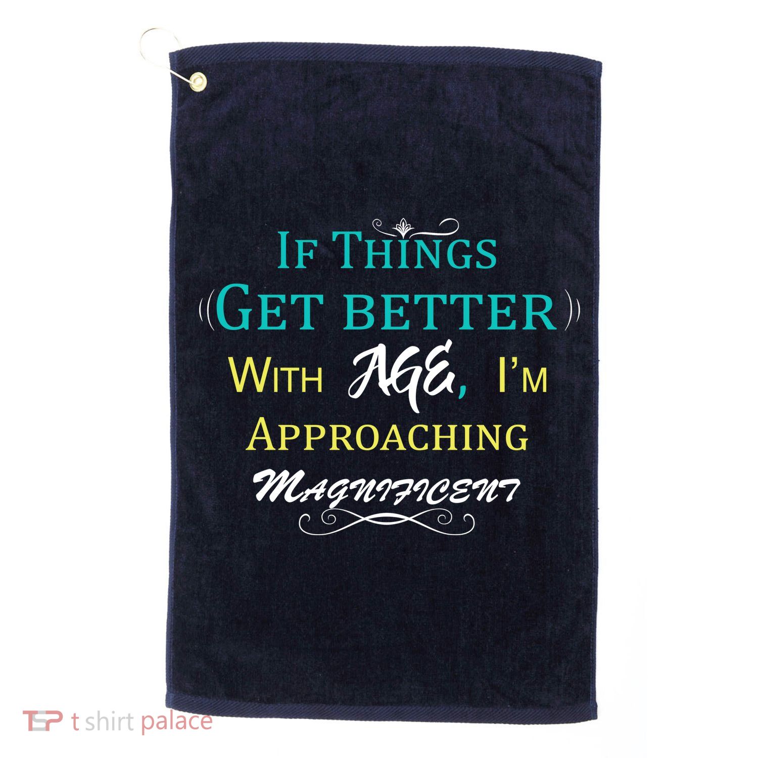 Approaching Magnificent Golf Towel